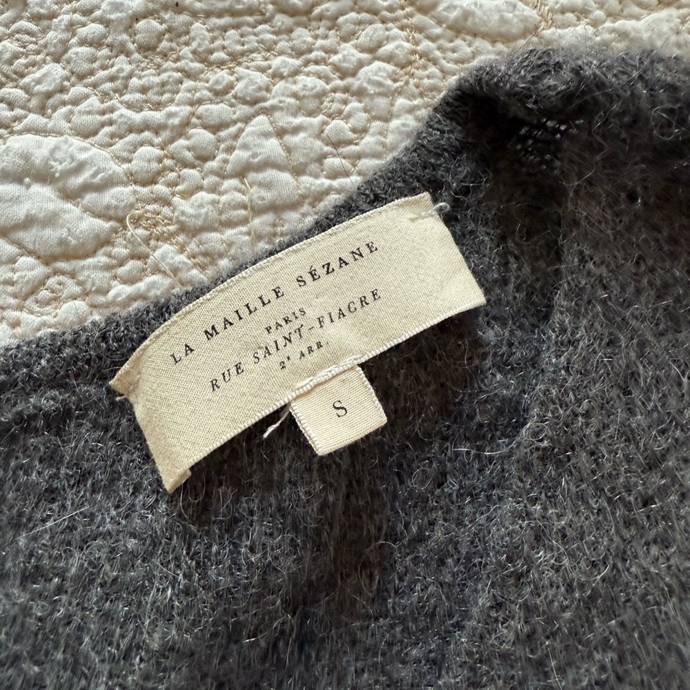 Sezane Gray Women's Sweater Cardigan